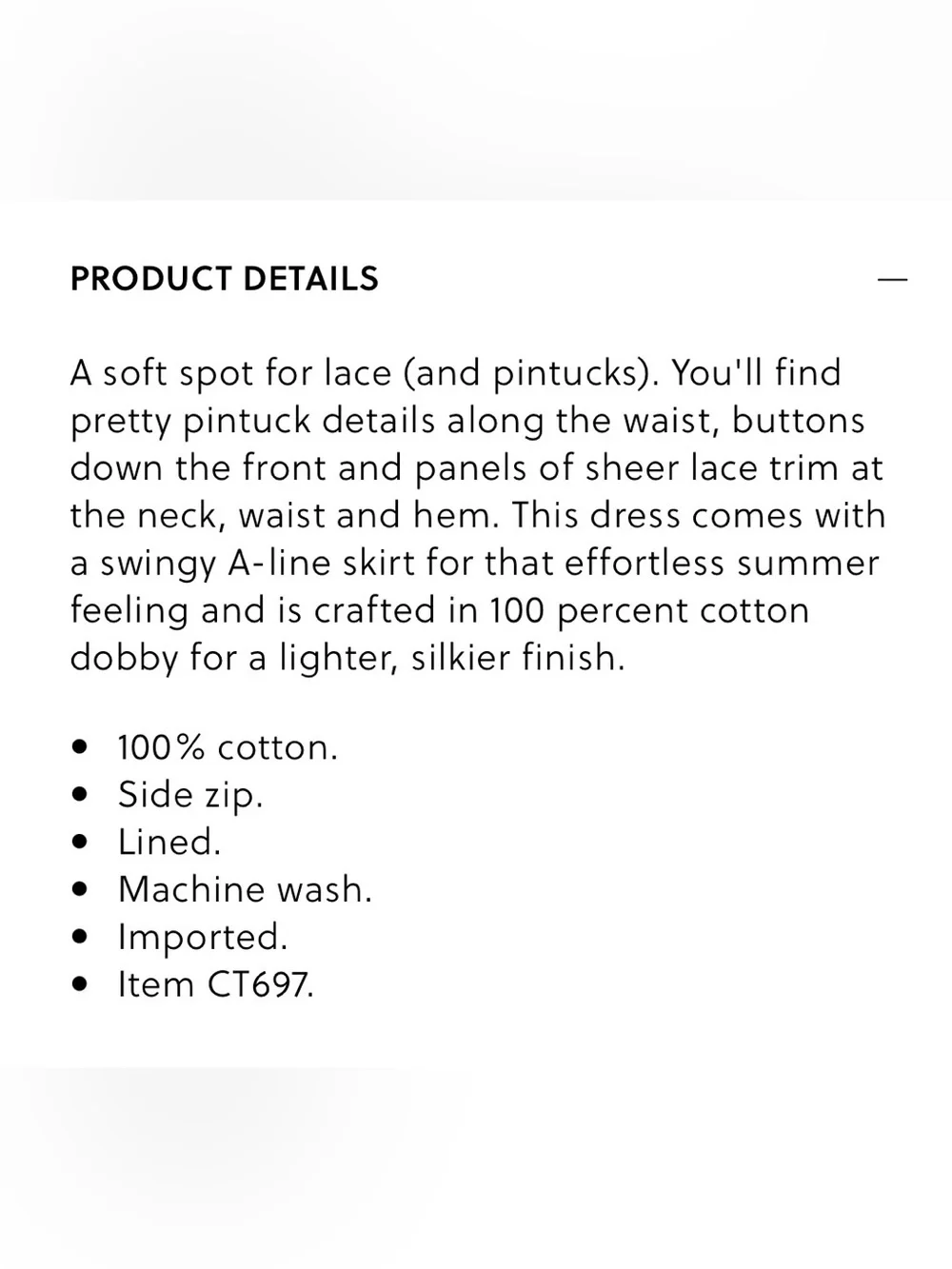 J.Crew lace pintuck midi dress